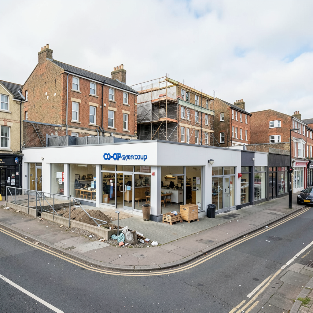 Co-op submits Brighton expansion plan after neighbouring businesses forced to close